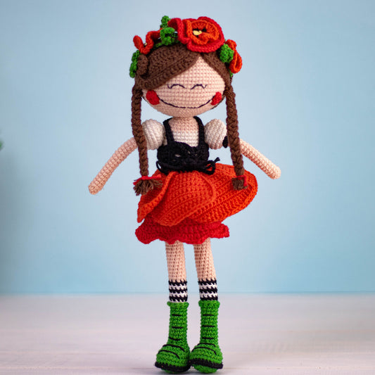 Handmade Dolls, Amigurumi Doll Finished