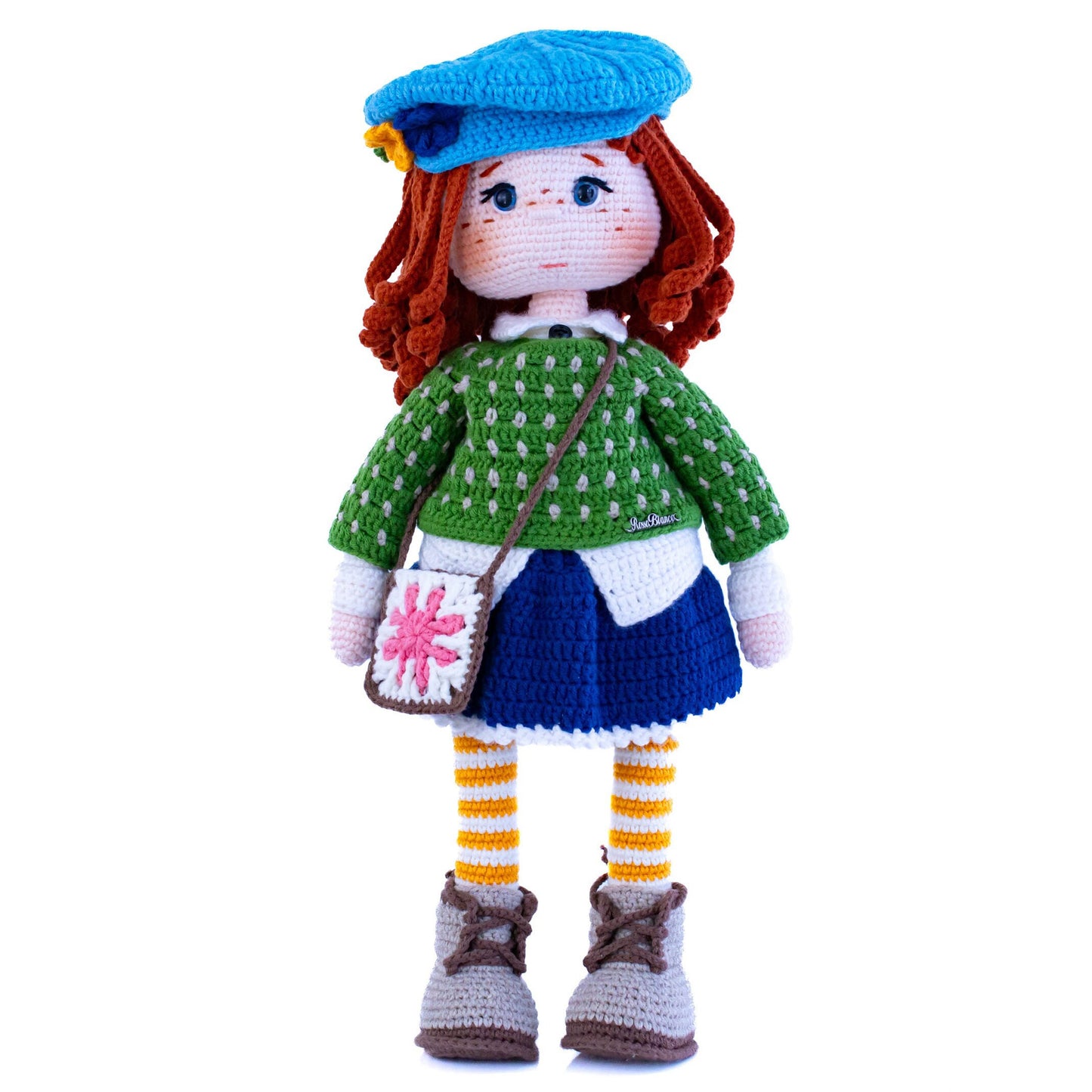 Amigurumi Doll Tina, Crochet Doll Amigurumi, Knitted Dolls, Handmade Doll, Christmas Gift