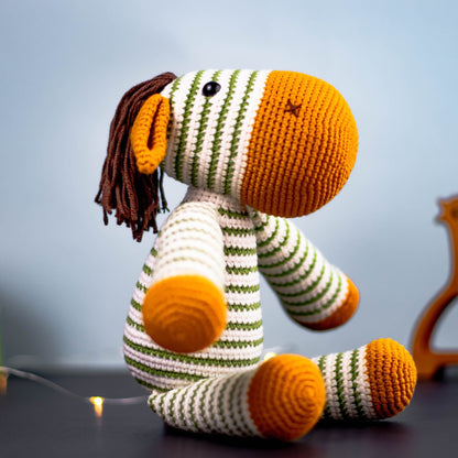 Crochet Zebra Doll, Amigurumi Zebra Toy