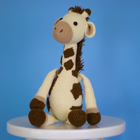 Crochet Giraffe Plush, Giraffe Crochet, Amigurumi Giraffe