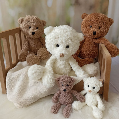 Crochet Bear, Small Crochet Teddy Bear, Crochet Bear Plush