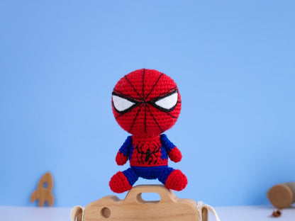 Amigurumi super heroes, Crochet toy, Spiderman Crochet Handmade Doll, Knitted doll, Spidy