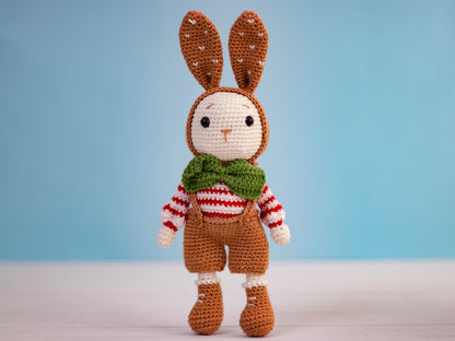 Crochet Bunny, Amigurumi Bunny Doll, Stuffed Bunny