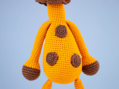 Crochet Giraffe, Knit Plushy, Amigurumi Animals