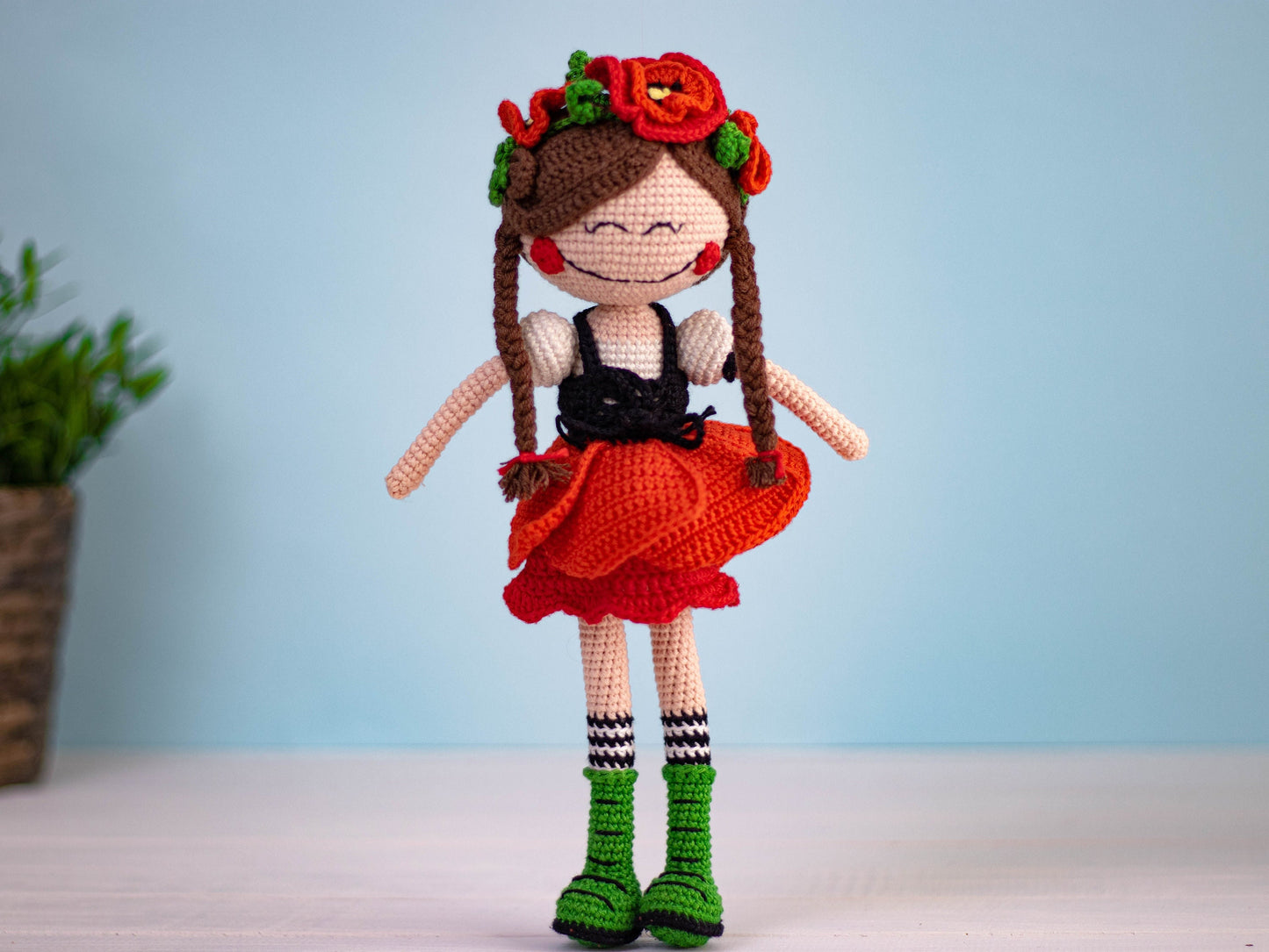 Handmade Dolls, Amigurumi Doll Finished