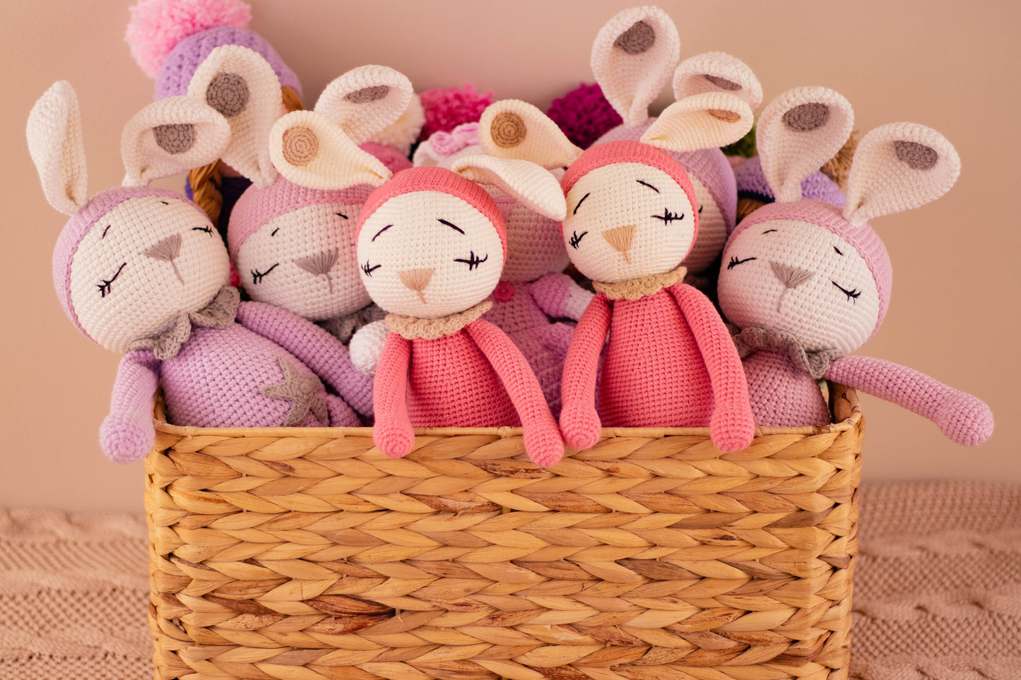 Crochet Bunny Plush, Crochet Rabbit, Knit Bunny, Bunny Rabbits