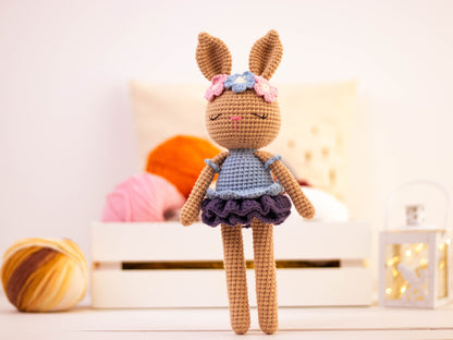 Crochet Bunny Plush, Crochet Animals, Amigurumi Bunny