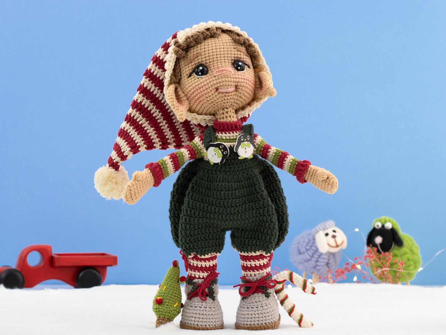 Crochet Boy Doll, Crochet Doll for Sale, Amigurumi Doll Finished