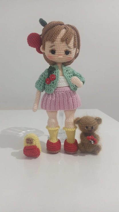 Crochet Doll for Sale, Amigurumi Doll for Sale, Amigurumi Doll Finished, Crotchet Doll