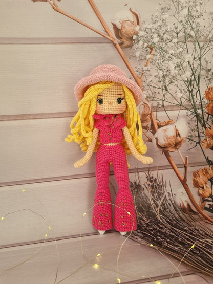 Amigurumi Barbie Doll, Crochet Barbie Doll, Granddaughter Gift