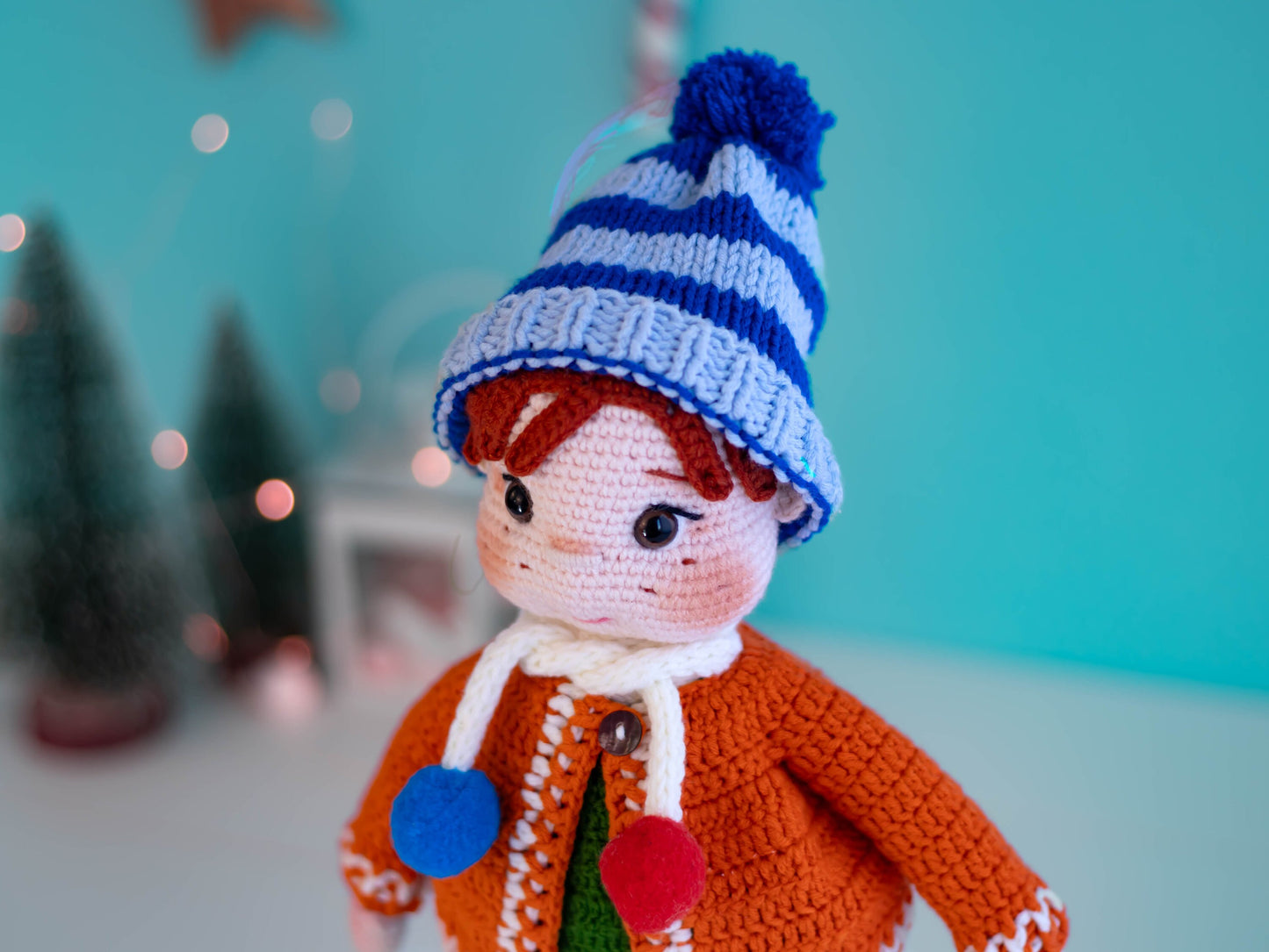 Amigurumi Boy Dale, Crochet Doll Boy, Knit Boy Doll, Toddler Gift, Crochet Doll Amigurumi, Nephew Gifts, Handmade Doll, Hand Made Doll Cute