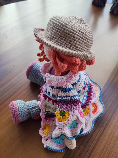 Costumed Amigurumi Baby Boy, Crochet Baby Boy, Knitted Baby Boy,