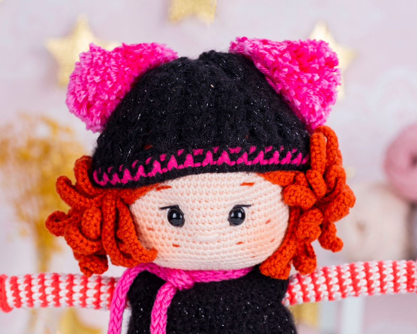 Crochet Doll, Amigurumi Doll, Christmas Amigurumi, Knitted Doll, Best Christmas Gift, Granddaughter Gift, Handmade Doll