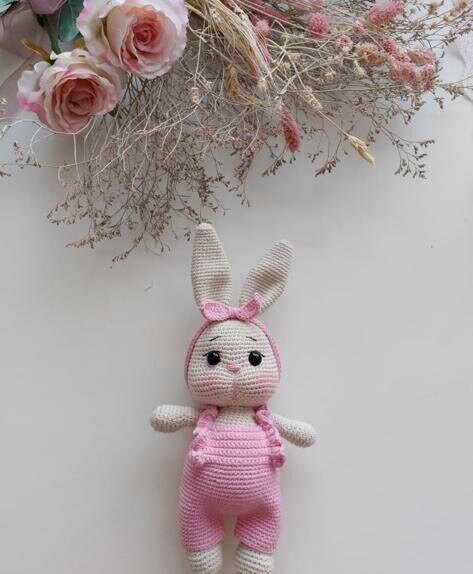 Amigurumi Bunny, Crochet Bunny, Plush, Doll, Crochet Rabbit, Bunny Plushie, Bunny Amigurumi, Knit, Knitted Bunny, Doll, Stuffed Animals