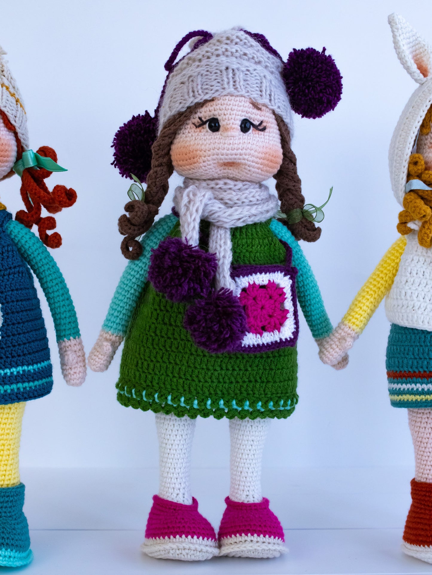 Crochet Doll Dora, Amigurumi Doll, Christmas Amigurumi, Crochet Amigurumi, Knitted Doll, Handmade Doll, Daughter Gift, Best Christmas Gift