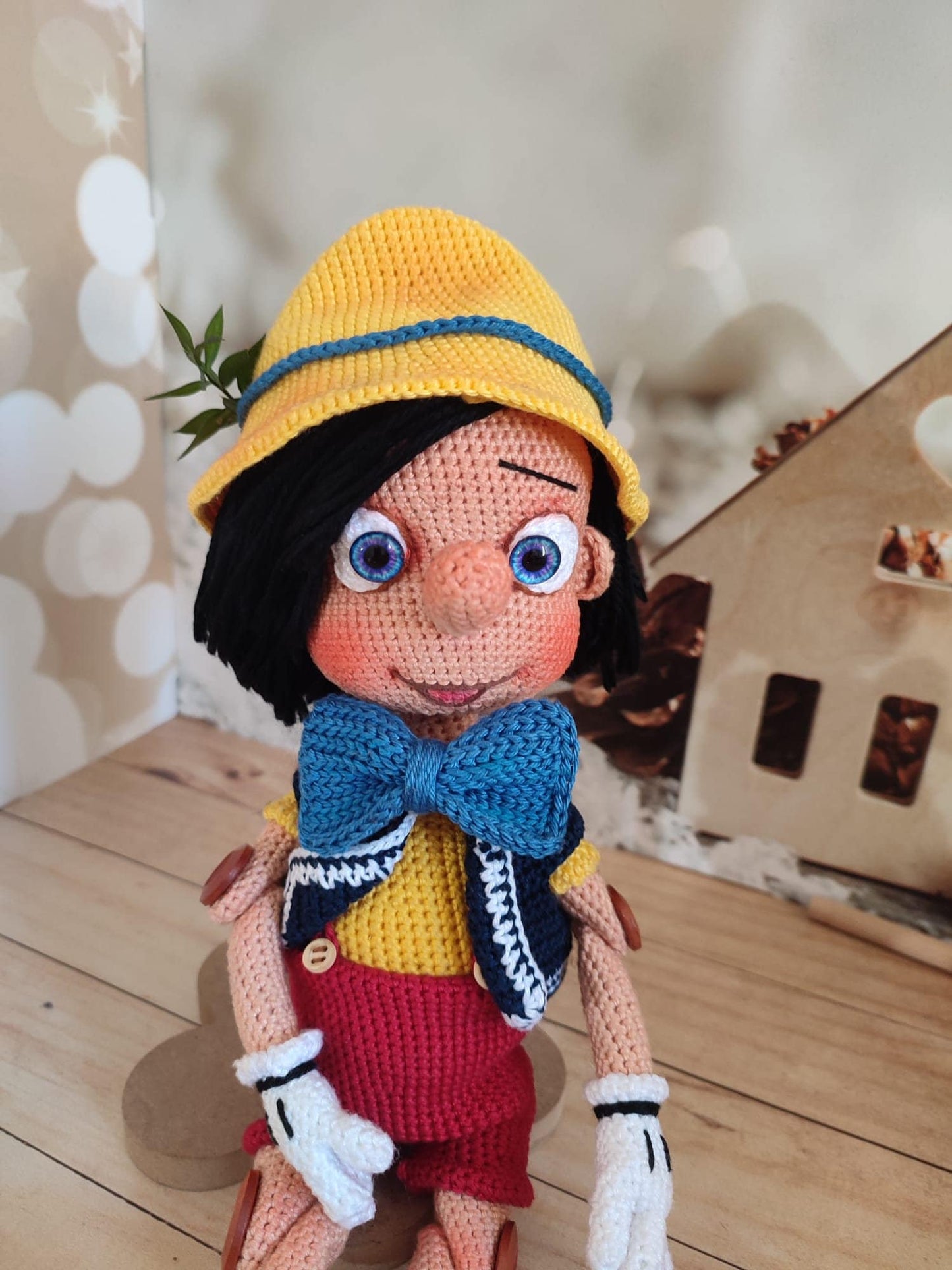 Crochet Baby, Boy Doll, Amigurumi Doll, Knitted Doll, Best Christmas Gift, Granddaughter Gift, Handmade Doll, Yarn Dolls, Christmas Doll