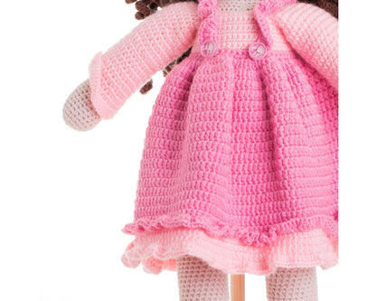 Crochet Doll, Amigurumi Doll for Sale, Handmade Doll, Finished Doll on Sale,Knit doll, Homemade Doll, Cute Birthday Gift for Girl