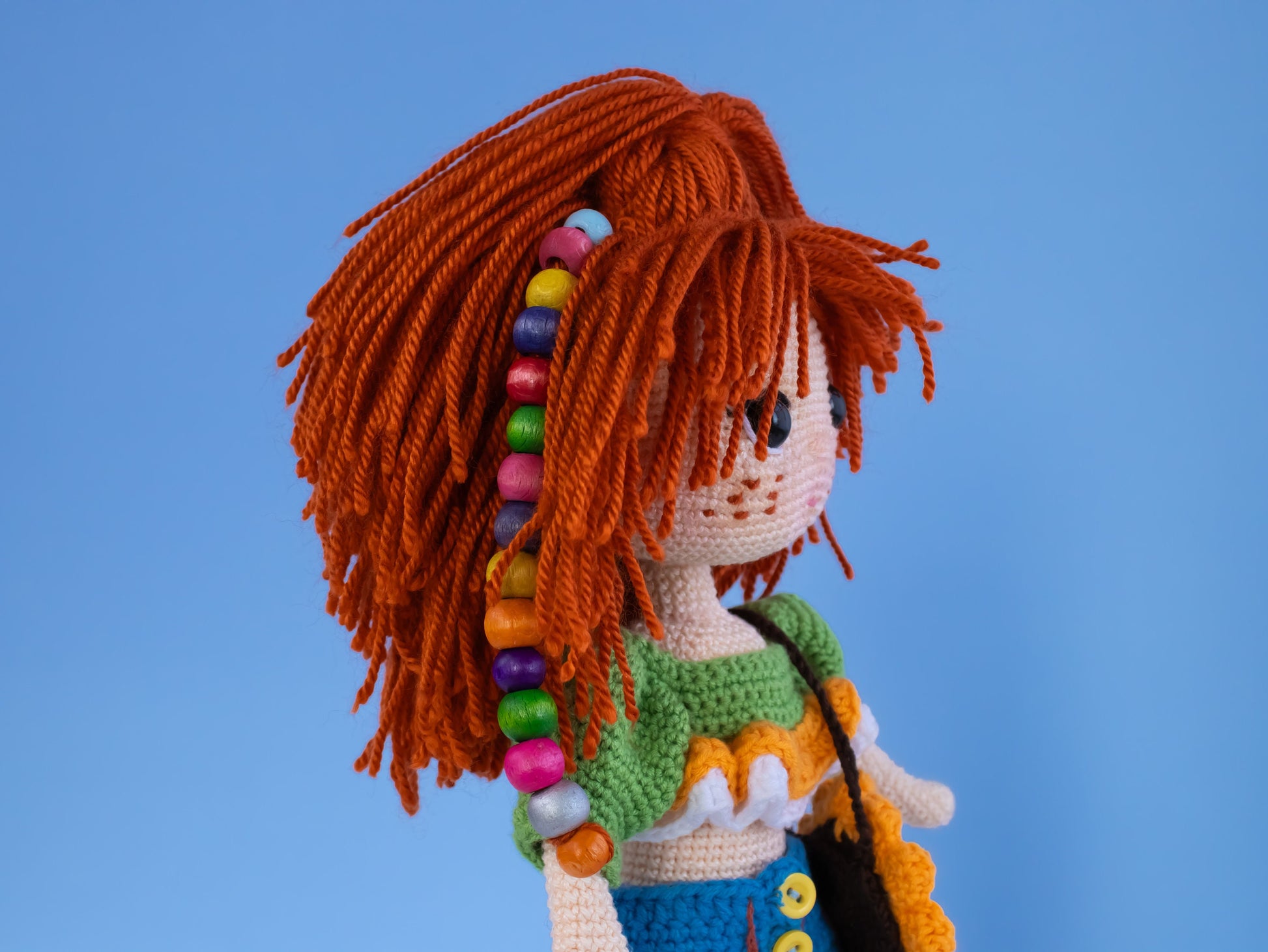 Crochet Doll, Crochet Amigurumi, Knitted Doll, Amigurumi Doll, Granddaughter Gift, Crocheted Dolls, Handmade Doll, Homemade Doll, Girl Gift
