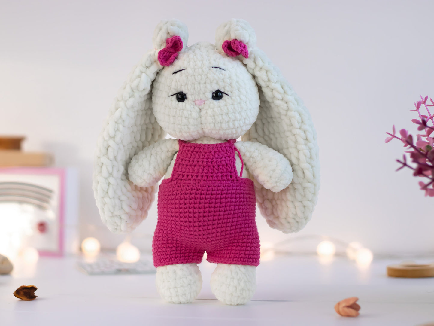 Crochet Bunny, Amigurumi Bunny, Knitted Bunny, Stuffed Bunny, Plush Bunny, Knit Bunny, Bunny Toy, Bunny Plush, Red Bunny, Baby Shower Gift